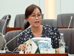 Anggota Komisi VI DPR RI dari Fraksi Partai Demokrat, Faujia Helga Tampubolon. Foto: dok/vel