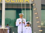 Koarmada III menggelar upacara peringatan Hari Lahir Pancasila yang dilaksanakan di Lapangan Apel Markas Komando Armada III (Mako Armada III) pada Senin, (2/6/2025). Foto: Dispen Koarmada III