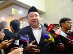 Wakil Ketua Komisi X DPR RI Lalu Hadrian Irfani, saat diwawancarai di Gedung DPR RI, Senayan, Jakarta, Kamis (23/1/2024). Foto: Runi/vel.