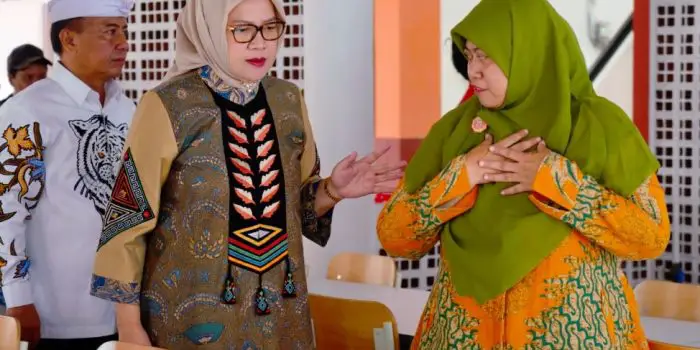 Anggota Komisi VIII DPR RI Haeny Relawati Rini Widyastuti saat mengikuti kunjungan spesifik Komisi VIII DPR RI ke Bekasi, Jawa Barat (11/07/2025). Foto: Ulfi/vel