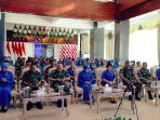 Panglima Komando Armada III (Pangkoarmada III) Laksamana Muda TNI Hersan, S.H., M.Si., selaku Pembina Daerah Jalasenastri Armada III, didampingi Ketua Daerah Jalasenastri Armada III (DJA III) Ny. Dita Hersan, melaksanakan tatap muka bersama para anggota Jalasenastri di Lobi Mako Koarmada III, Katapop, Kabupaten Sorong, Papua Barat Daya pada Jumat, (1/8/2025). Foto: Dispenkoarmada3-01