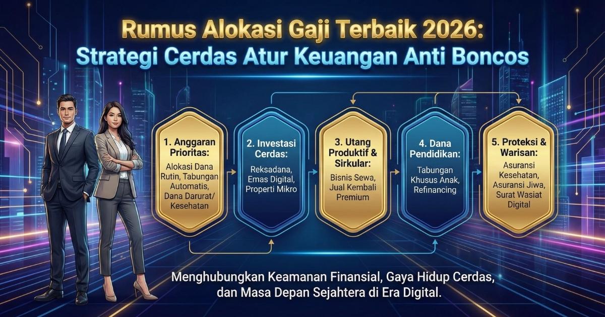 Rumus Alokasi Gaji Terbaik 2026 Strategi Cerdas Atur Keuangan Anti Boncos